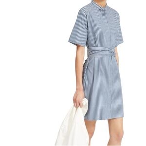 everlane cotton box cut tee dress Everlane stripe box cut T shirt dress size S